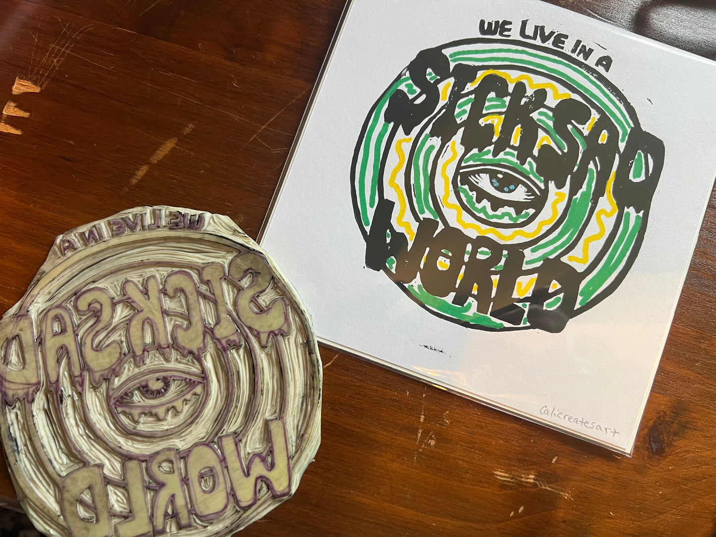 Sick Sad World Print