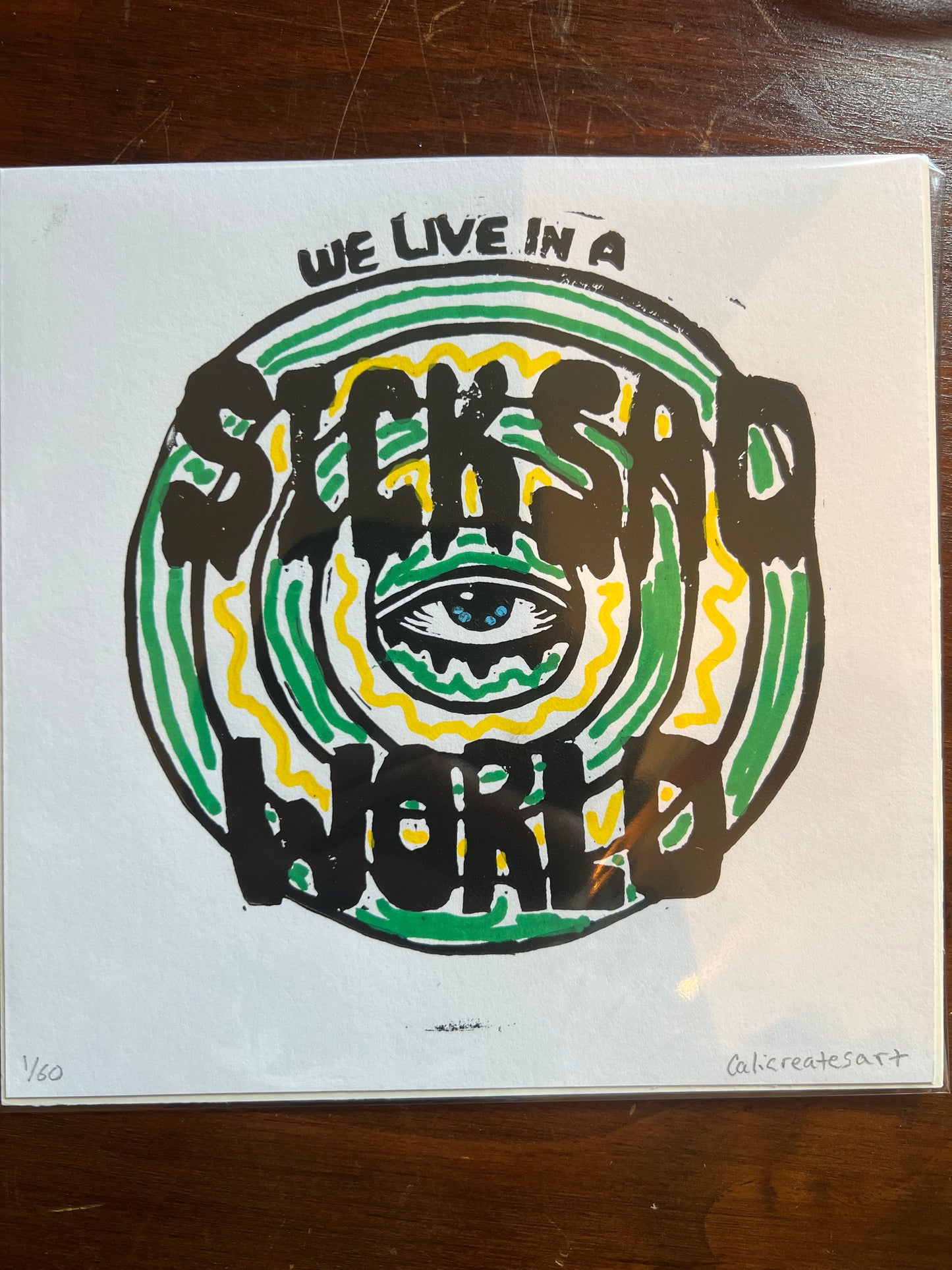 Sick Sad World Print