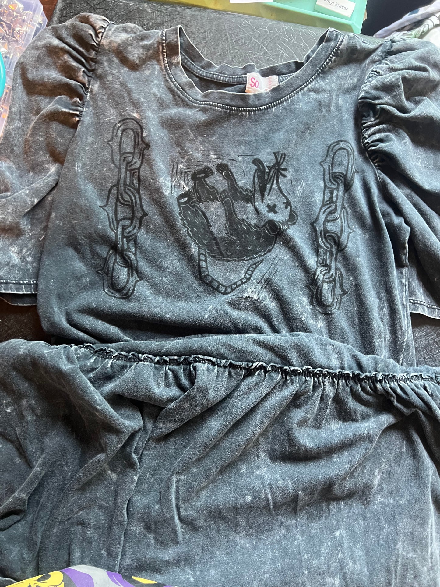 Grey Opossum Dress size Small